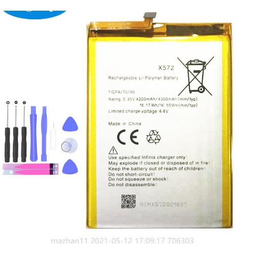 Replacement Battery Bl-42ax For Infinix Note 4 - X572