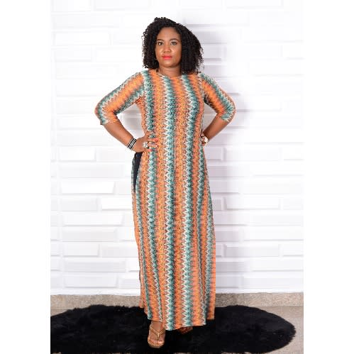 Valerie Long Slit Dress