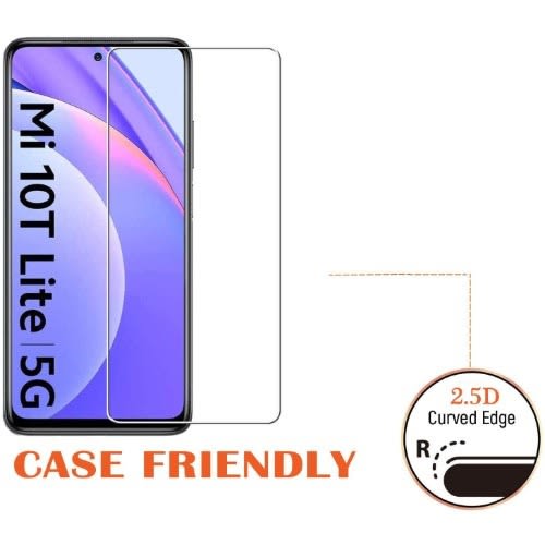 Tempered Glass Screen Protector For Xiaomi Mi 10t Lite