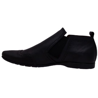 Derby Patterned Low Ankle Shoe