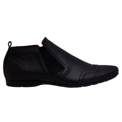Derby Patterned Low Ankle Shoe