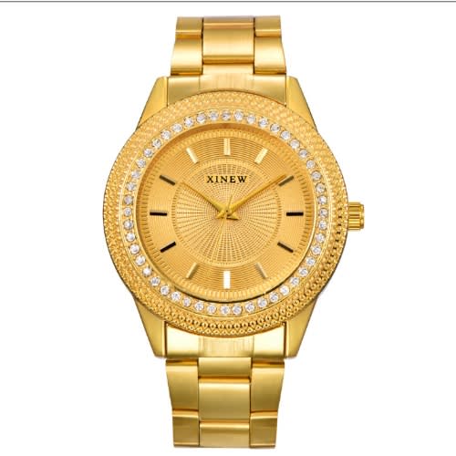 Unisex Gold Wristwatch - Gold