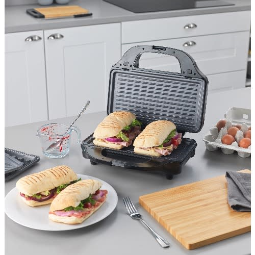 Deep Fill 3-in-1 Toaster - Waffle And Grill Maker - 900W - Ek2143