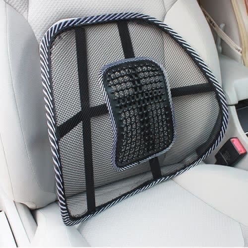 Lumbar Support Mesh Cushion Pad Car And Office Seat