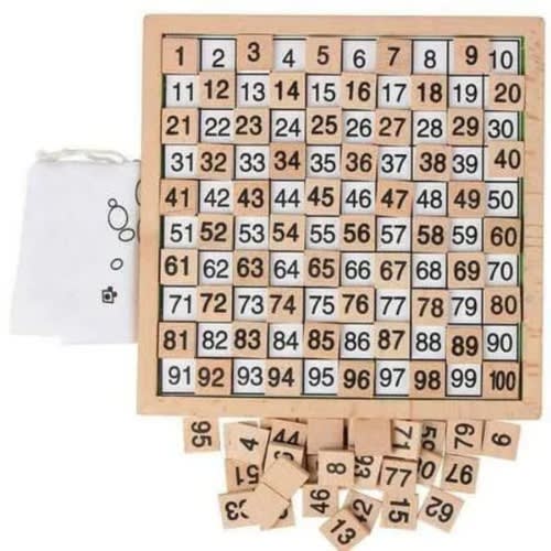 Montessori Hundred Board