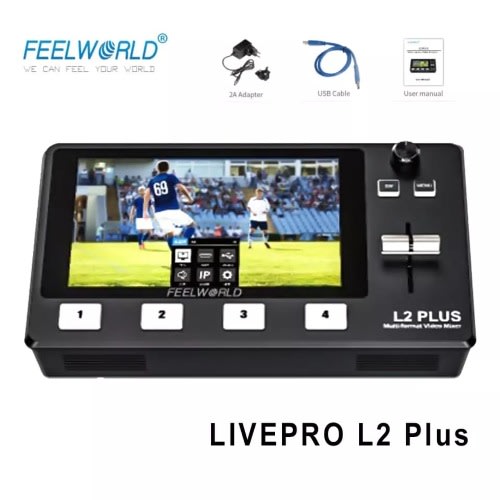 Feelworld L2 Plus Video Mixer Switcher 5.5