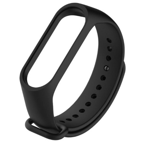 Replacement Strap For Xiaomi Mi Band 3/4 & Smart Bracelet M3,M4 - Black