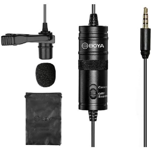 Boya By-m1 Lavalier Microphone Micro Cravate