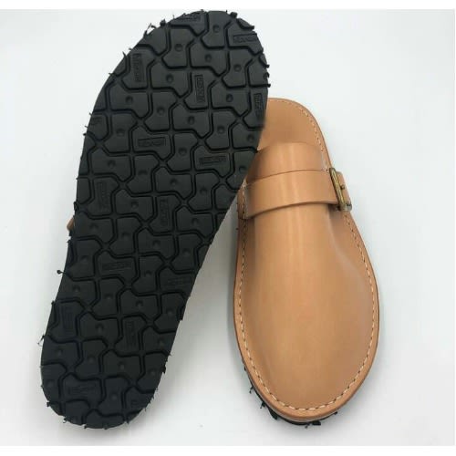 Leather Mule - Realwon - Brown