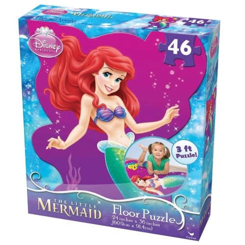 Little Mermaid Floor Puzzle - 46 Piece