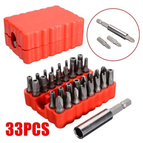 Torx Hex Magnetic Screw Driver Set - 33pcs