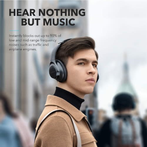 Soundcore Life Q20 Hybrid Active Noise Cancelling Headphones