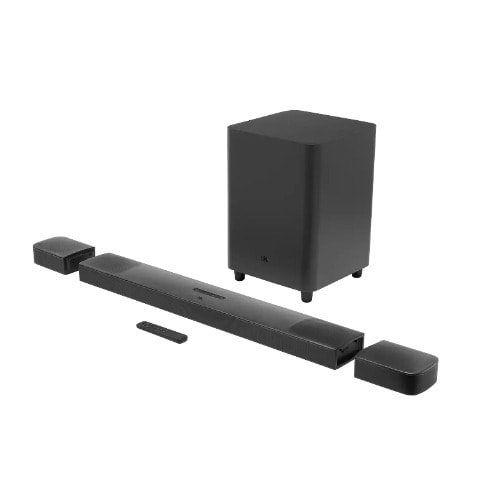 Bar 9.1 820w 5.1.4-channel Soundbar System With Surround Speakers And Dolby Atmos