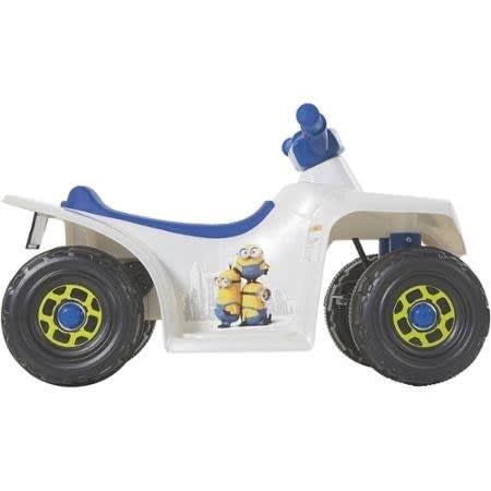 Minions 6-volt Little Quad Electric Battery-powered Ride-on