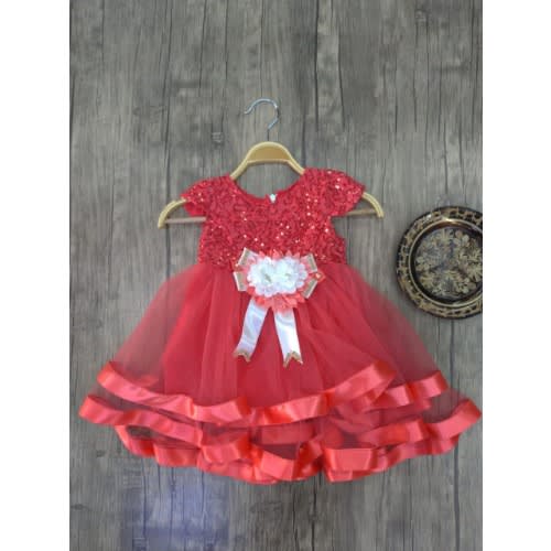 Flower Girls Sequins Tutu Dress For Kids