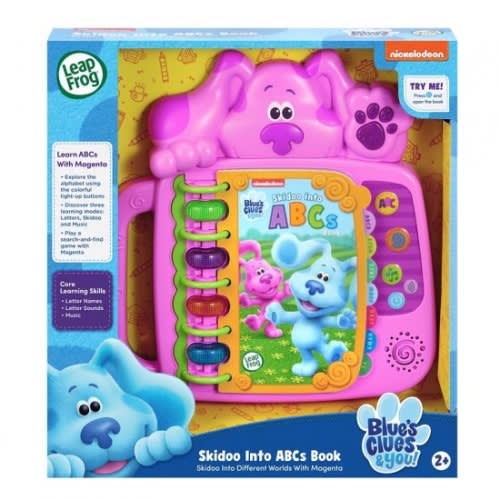 Blues Clues And You! Skidoo Into Abcs Book For Kids, Magenta