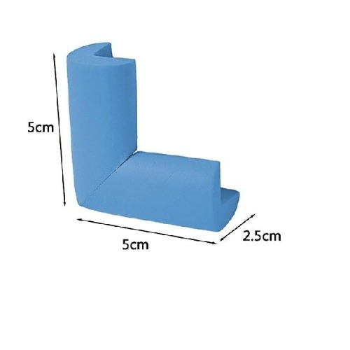 Safety Corner & Edges Protector - Blue -4Pieces