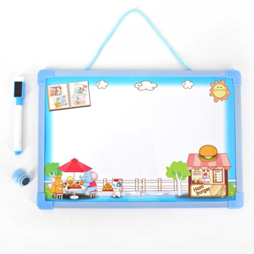 Children's  Magnetic Writing Drawing Marker Board For Kids With Mini Duster
