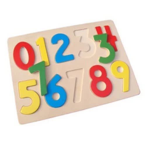 Kids Wooden Numbers