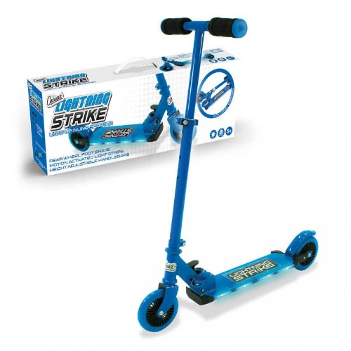 Ozbozz Lightning Strike Scooter – Blue