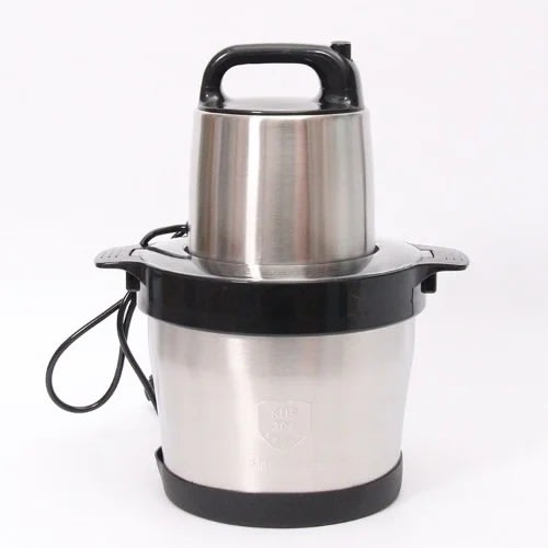 Double Electric Steel Yam Pounder And Meat Grinder – 6l - 1000w