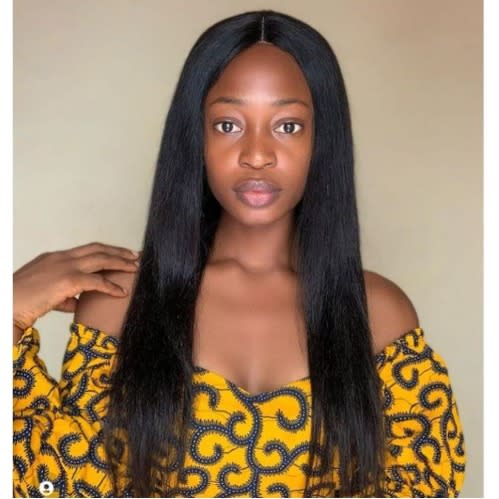 Bone Straight Wig - 1b