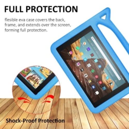 Shockproof Tough Defender Back Case For Kid Amazon Fire Hd 8 2020