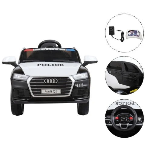 Audi Q5 Police Pursuit 12v Electric Remote Control