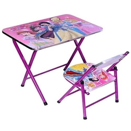 Kid's Cartoon Character Study Activity Table And Chair