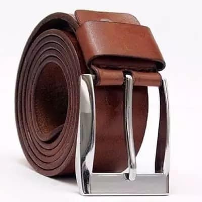 Men's Leather Belt - Multicolour