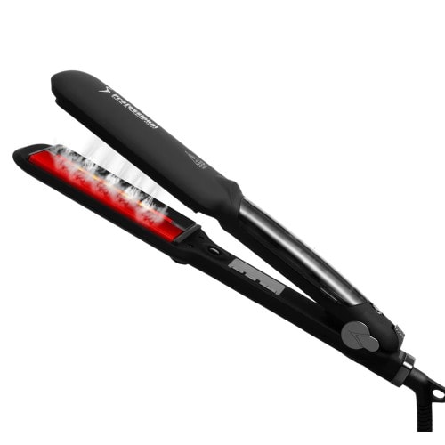 Hair Straightener – Professional Steam And Infrared Styler - Black