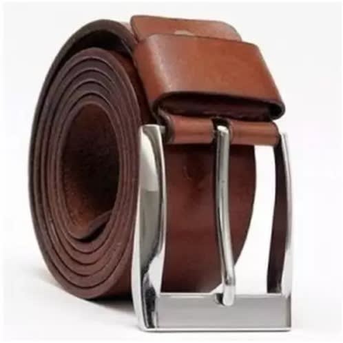 Set Of 2 Men's Genuine Leather Belt - Black & Brown + Free Gifts