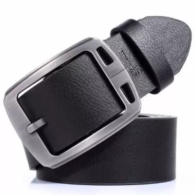 Pin Buckle Belt - Black