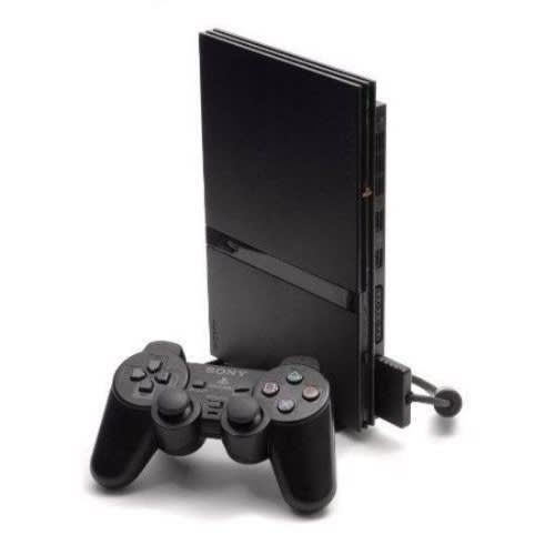 PS2 Slim Console With 15 Games Latest Edition