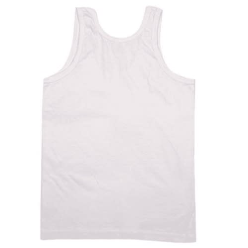 Vest For Girls- White - 3 In 1 Pack