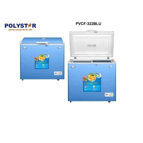Chest Freezer With Safety Glass - 250L -Pv-cf322blu