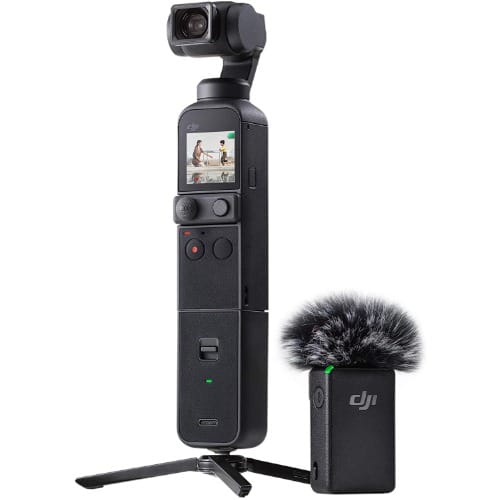 Pocket 2 Creator Combo - 3 Axis Gimbal Stabilizer With 4k Camera, 1/1.7” Cmos, 64mp Photo