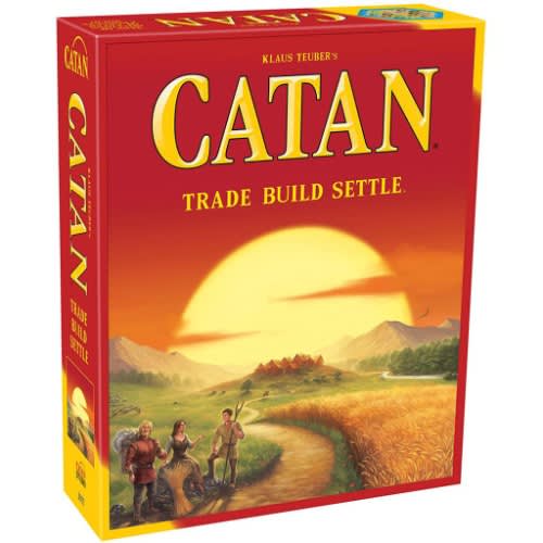 Catan Trade Build Settled Board Game