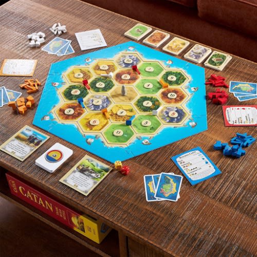 Catan Trade Build Settled Board Game