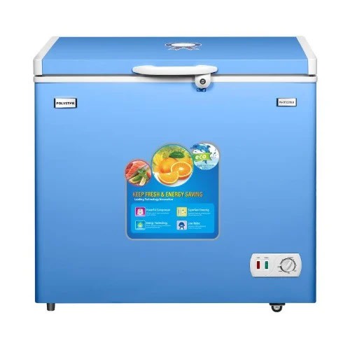Chest Freezer With Safety Glass- Pv-cfblu325l -180L