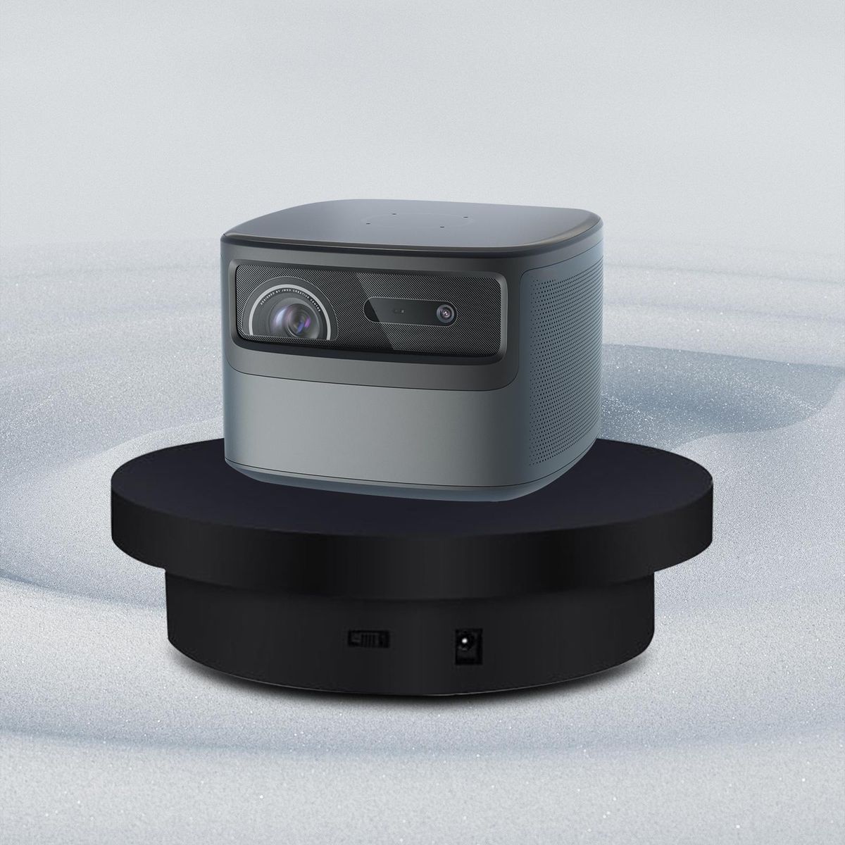 360° Rotation Turntable Low Noise USB For Product Photography Black