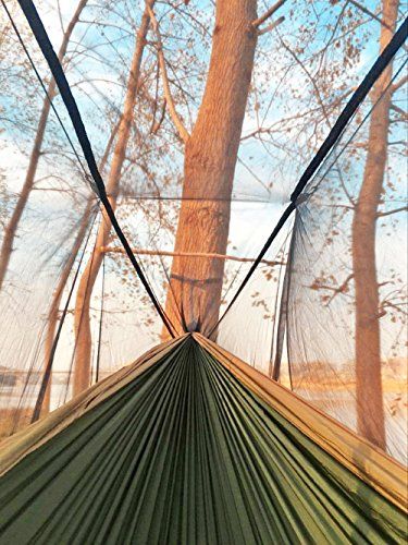 Sunyear Single  Double Camping Hammock With Net Portable Out