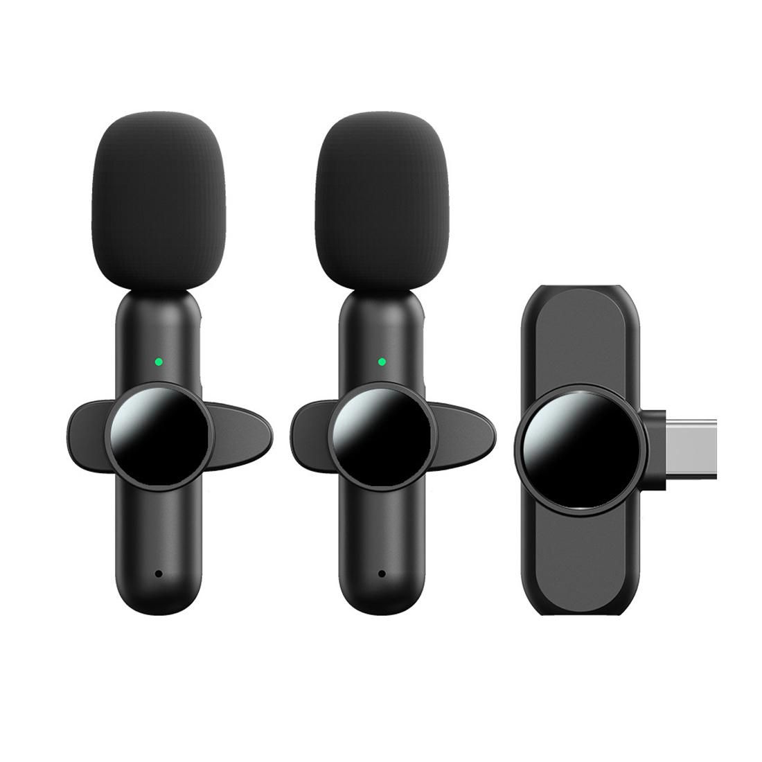 Plug-Play Clip-on Wireless Microphones with Noise Reduction