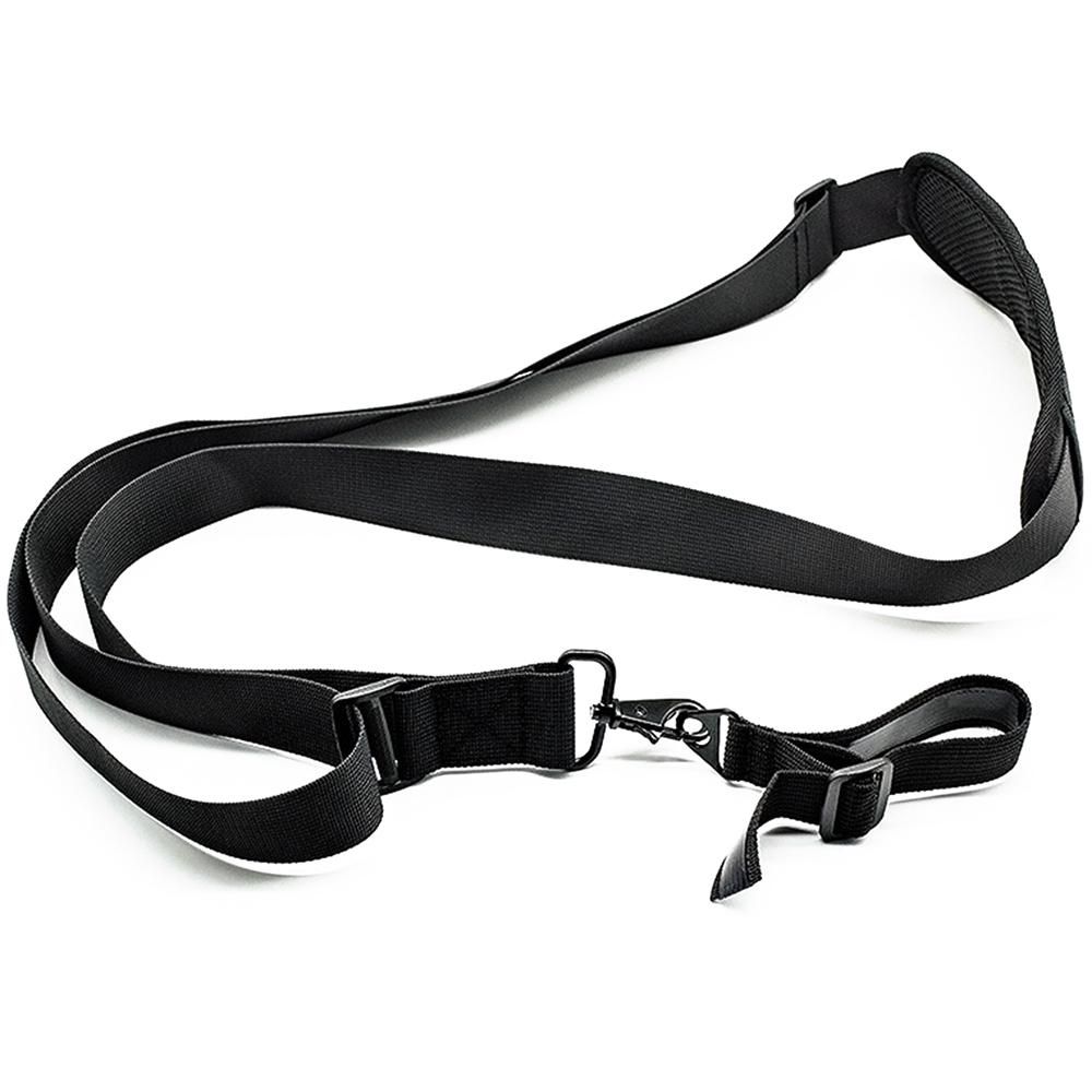 2 Pieces of 3.8 x 110 cm/1.5 x 43.3 Inches Black Weed Eater Shoulder Strap Universal Adjustable Blower Strap A