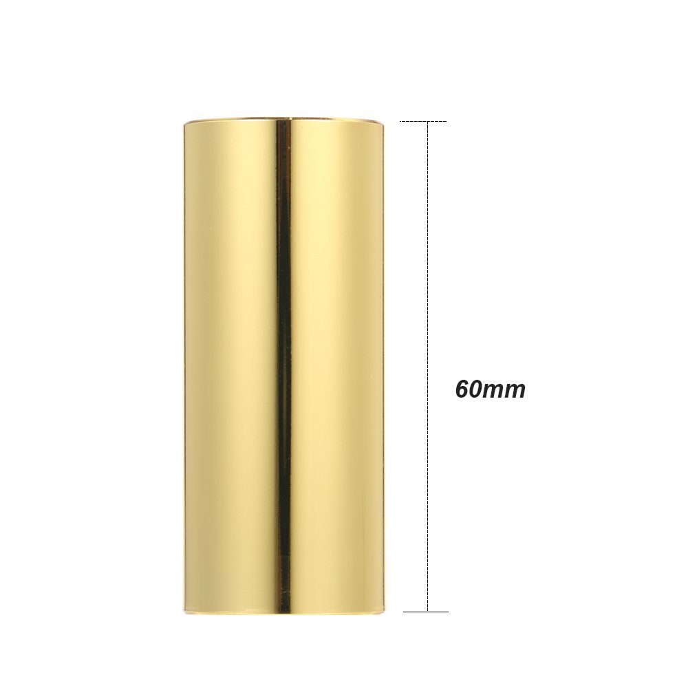 1PC 60MM High Guitar Slide Bar Stainless Steel Metal/Glass