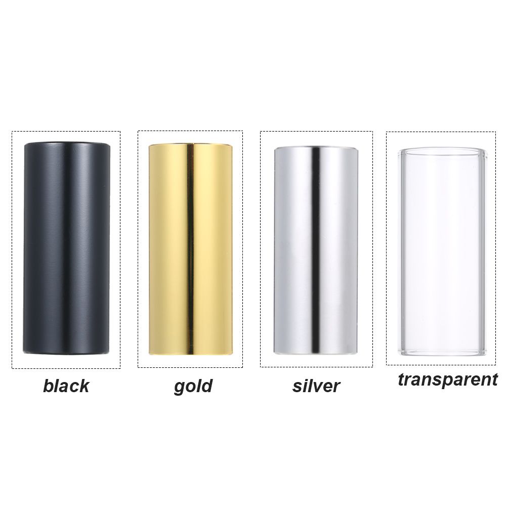 1PC 60MM High Guitar Slide Bar Stainless Steel Metal/Glass