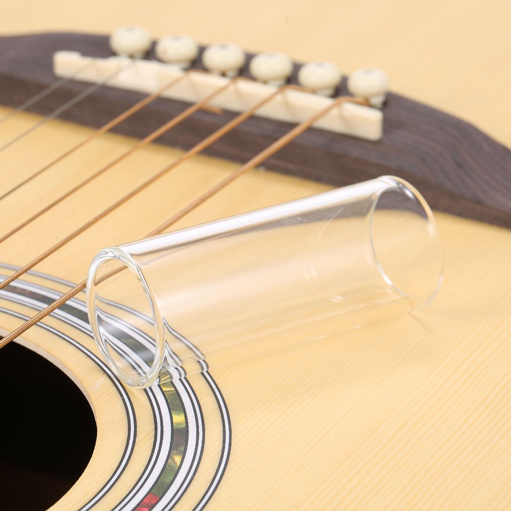 1PC 60MM High Guitar Slide Bar Stainless Steel Metal/Glass