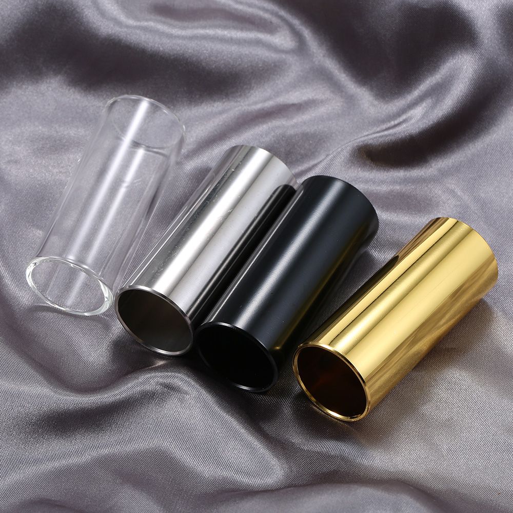 1PC 60MM High Guitar Slide Bar Stainless Steel Metal/Glass