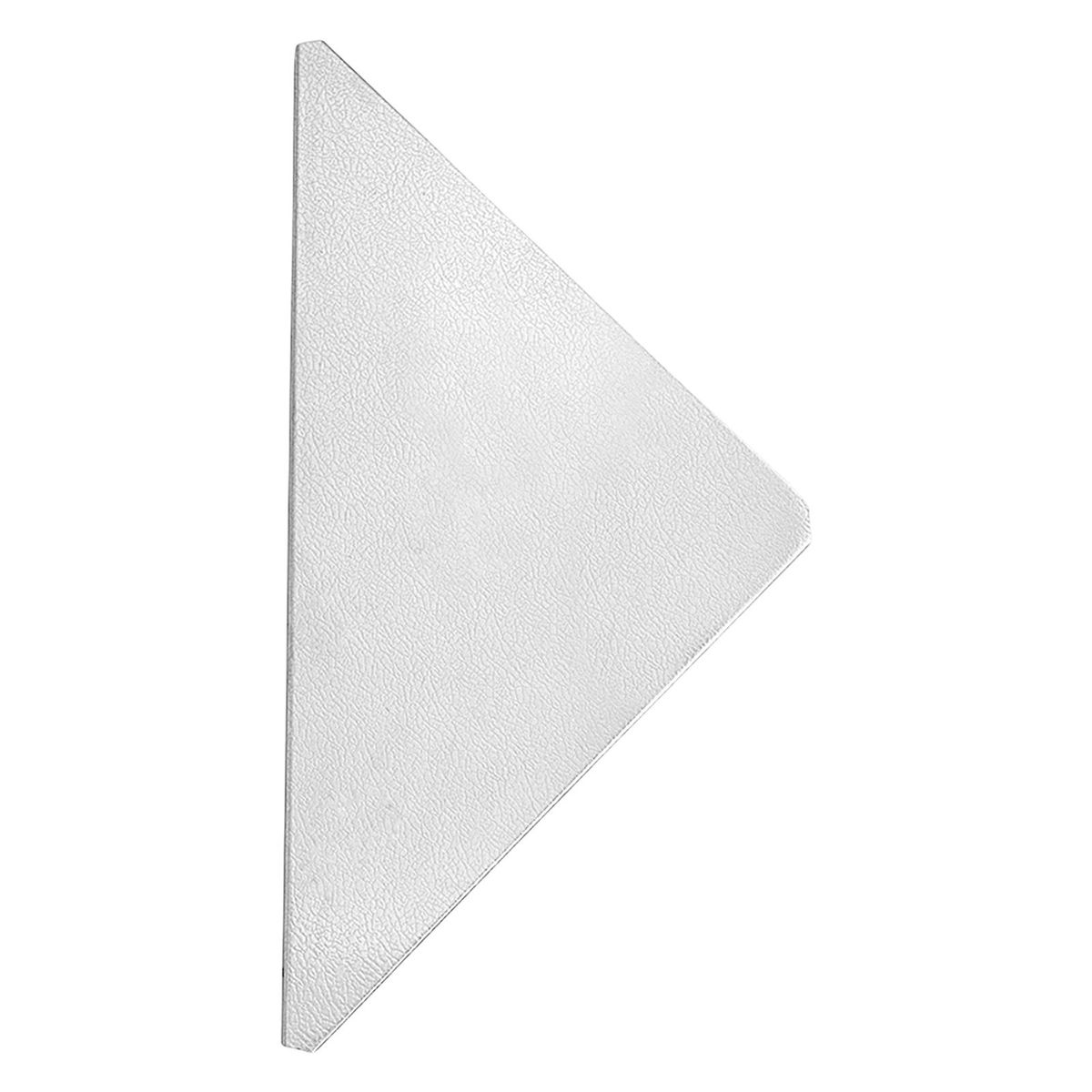 Triangular Board Table Side Corner Connecter Plate Silver