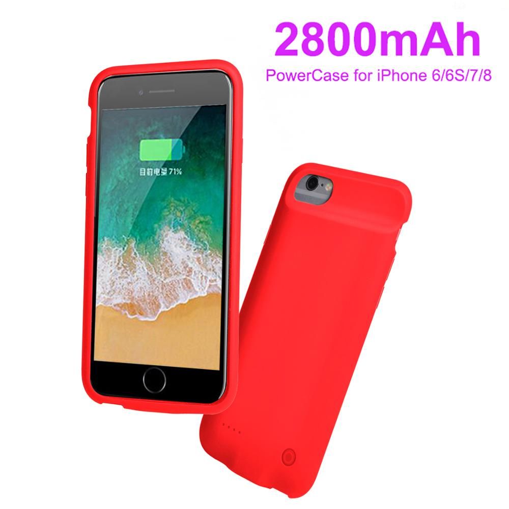 5000mah Charger Case For Iphone6/6s/7/8 Portable Smart Bank